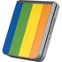 Vertical Rainbow Flag Galaxy Z Flip6 Skin