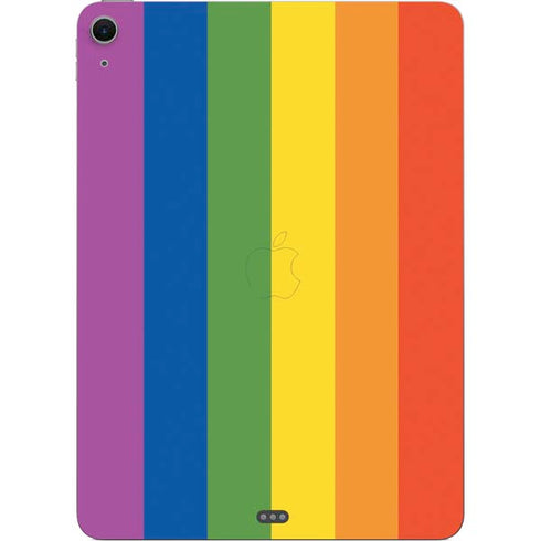 Vertical Rainbow Flag Apple iPad Air Skin