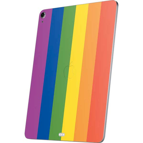 Vertical Rainbow Flag Apple iPad Air Skin