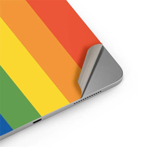 Vertical Rainbow Flag Apple iPad Air Skin