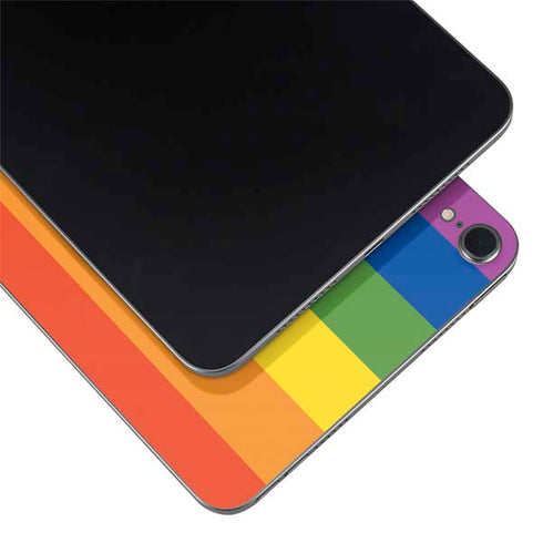 Vertical Rainbow Flag Apple iPad Mini Skin