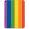 Vertical Rainbow Flag Apple iPad Pro Skin