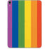 Vertical Rainbow Flag Apple iPad Pro Skin
