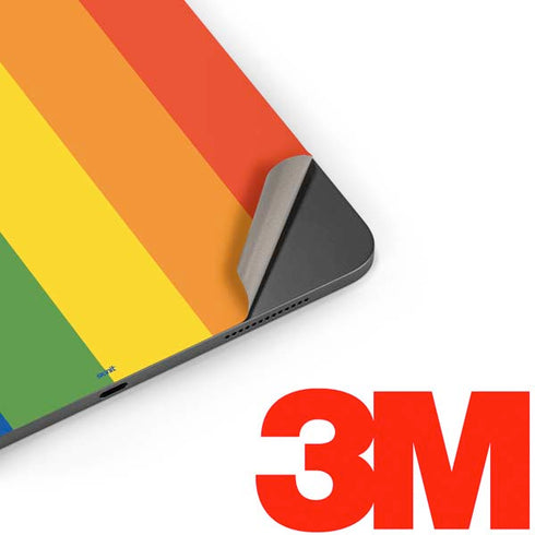 Vertical Rainbow Flag Apple iPad Pro Skin