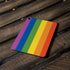 Vertical Rainbow Flag Apple iPad Pro Skin