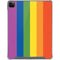 Vertical Rainbow Flag iPad Cases