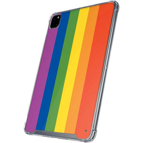 Vertical Rainbow Flag iPad Cases