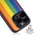 Vertical Rainbow Flag iPhone 14 Pro Kickstand Case