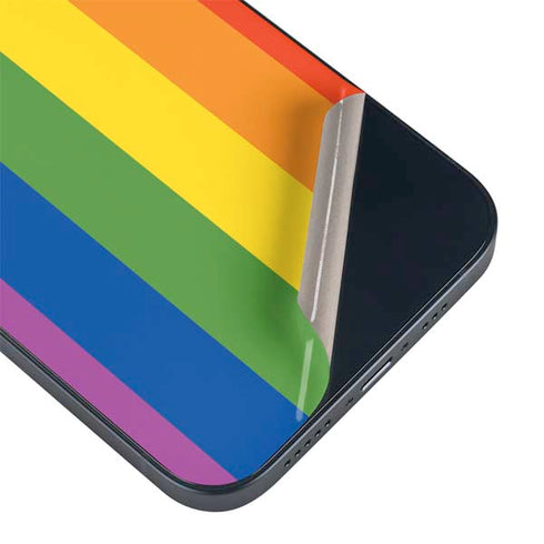 Vertical Rainbow Flag iPhone 15 Skin