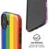 Vertical Rainbow Flag iPhone 16 Plus Magsafe Impact Case