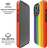 Vertical Rainbow Flag iPhone 16 Pro Magsafe Impact Case