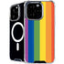 Vertical Rainbow Flag iPhone 16 Pro Max MagSafe Case