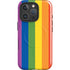 Vertical Rainbow Flag iPhone 16 Pro Max Magsafe Impact Case