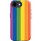 Vertical Rainbow Flag iPhone 16e Impact Case