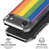 Vertical Rainbow Flag iPhone 17 Air Clear Case