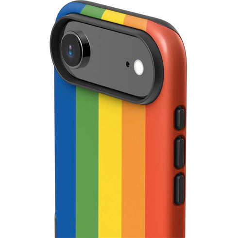 Vertical Rainbow Flag iPhone 17 Air Impact Case