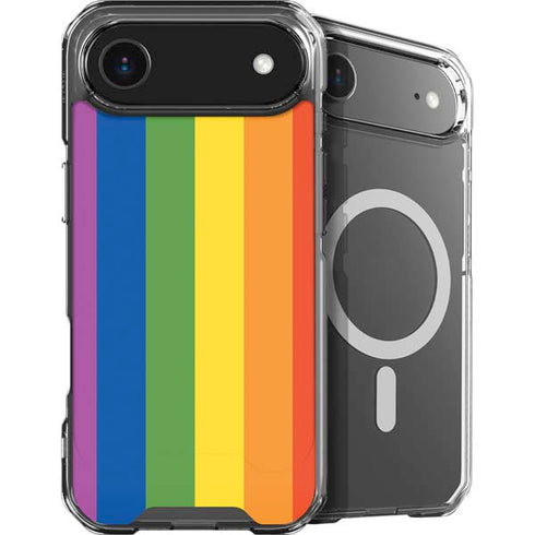 Vertical Rainbow Flag iPhone 17 Air MagSafe Case