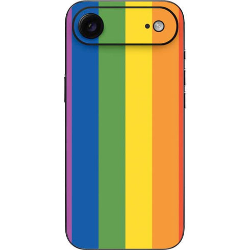 Vertical Rainbow Flag iPhone 17 Air Skin