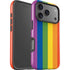 Vertical Rainbow Flag iPhone 17 Pro Impact Case