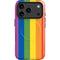 Vertical Rainbow Flag iPhone 17 Pro Magsafe Impact Case