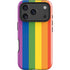 Vertical Rainbow Flag iPhone 17 Pro Max Impact Case