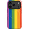 Vertical Rainbow Flag iPhone 17 Pro Max Magsafe Impact Case