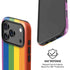 Vertical Rainbow Flag iPhone 17 Pro Max Magsafe Impact Case