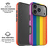 Vertical Rainbow Flag iPhone 17 Pro Max Magsafe Impact Case