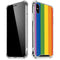 Vertical Rainbow Flag iPhone X/XS Clear Case