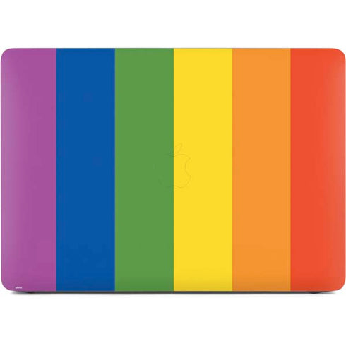 Vertical Rainbow Flag Apple MacBook Air Skin