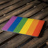 Vertical Rainbow Flag Apple MacBook Air Skin