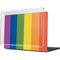 Vertical Rainbow Flag MacBook Pro 14in (2021-24) Case plus Skin