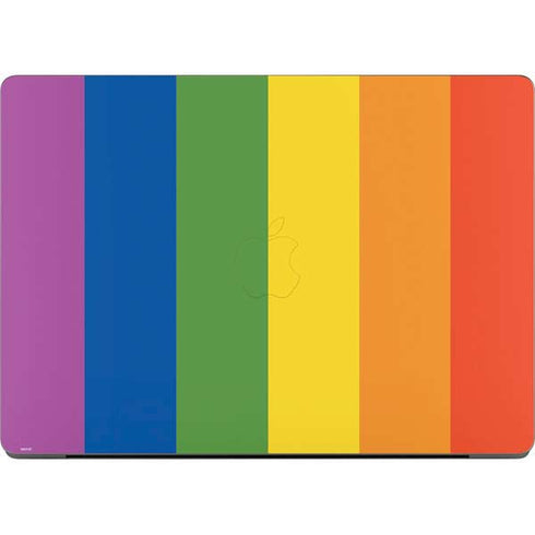 Vertical Rainbow Flag Apple MacBook Pro 14-inch Skin