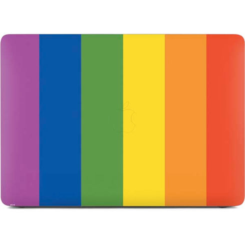 Vertical Rainbow Flag Apple MacBook Pro 16-inch Skin