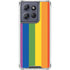 Vertical Rainbow Flag Moto G 5G (2025) Clear Case