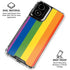Vertical Rainbow Flag Moto G Power 5G (2024) Clear Case