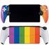 Vertical Rainbow Flag PlayStation PS5 Skins