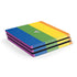 Vertical Rainbow Flag PlayStation PS4 Skins