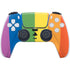 Vertical Rainbow Flag PlayStation PS5 Skins