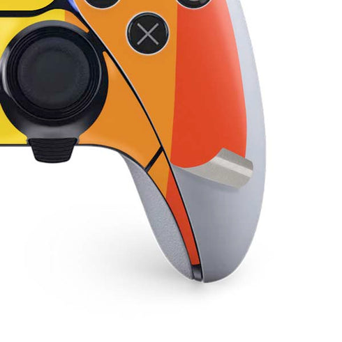 Vertical Rainbow Flag PS5 DualSense Edge Pro Controller Skin