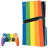 Vertical Rainbow Flag PlayStation PS5 Skins