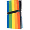 Vertical Rainbow Flag PS5 Pro Disk Console Skin
