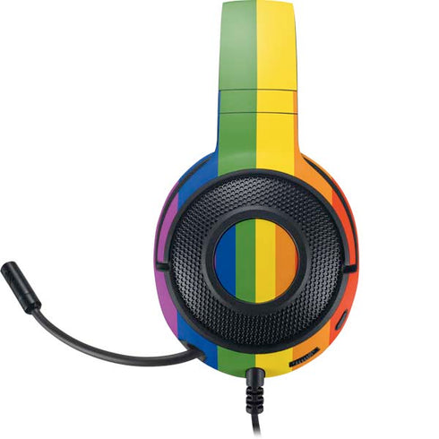 Vertical Rainbow Flag Razer Kraken X Skin