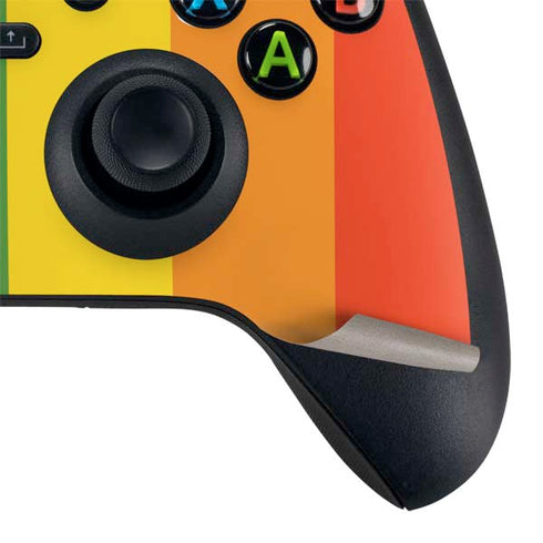 Vertical Rainbow Flag Xbox Series X Controller Skin