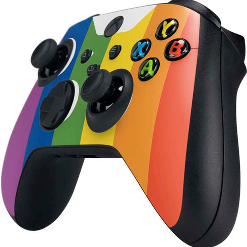 Vertical Rainbow Flag Xbox Series X Controller Skin