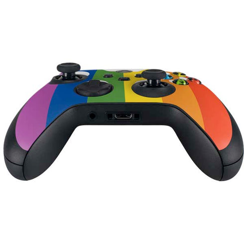 Vertical Rainbow Flag Xbox Series X Controller Skin