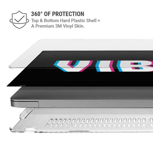 Vibes Rasta MacBook Pro 14in (2021-24) Case plus Skin