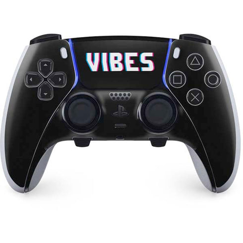 Vibes Rasta PS5 DualSense Edge Pro Controller Skin