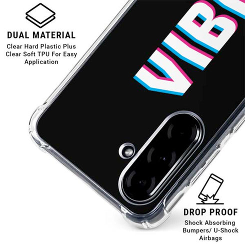 Vibes Rasta Galaxy A36 5G Clear Case