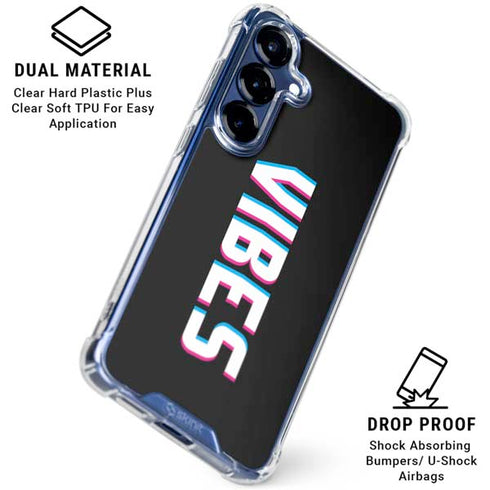 Vibes Rasta Galaxy S25 Clear Case
